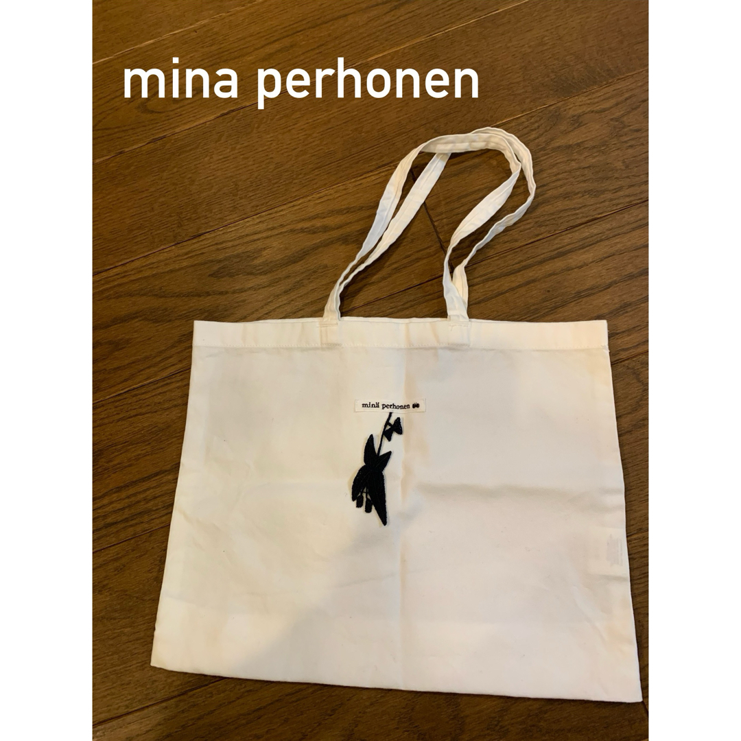 mina perhonen(ミナペルホネン)のミナペルホネン　mina perhonen  ショップバッグ　エコバッグ　トート レディースのバッグ(トートバッグ)の商品写真