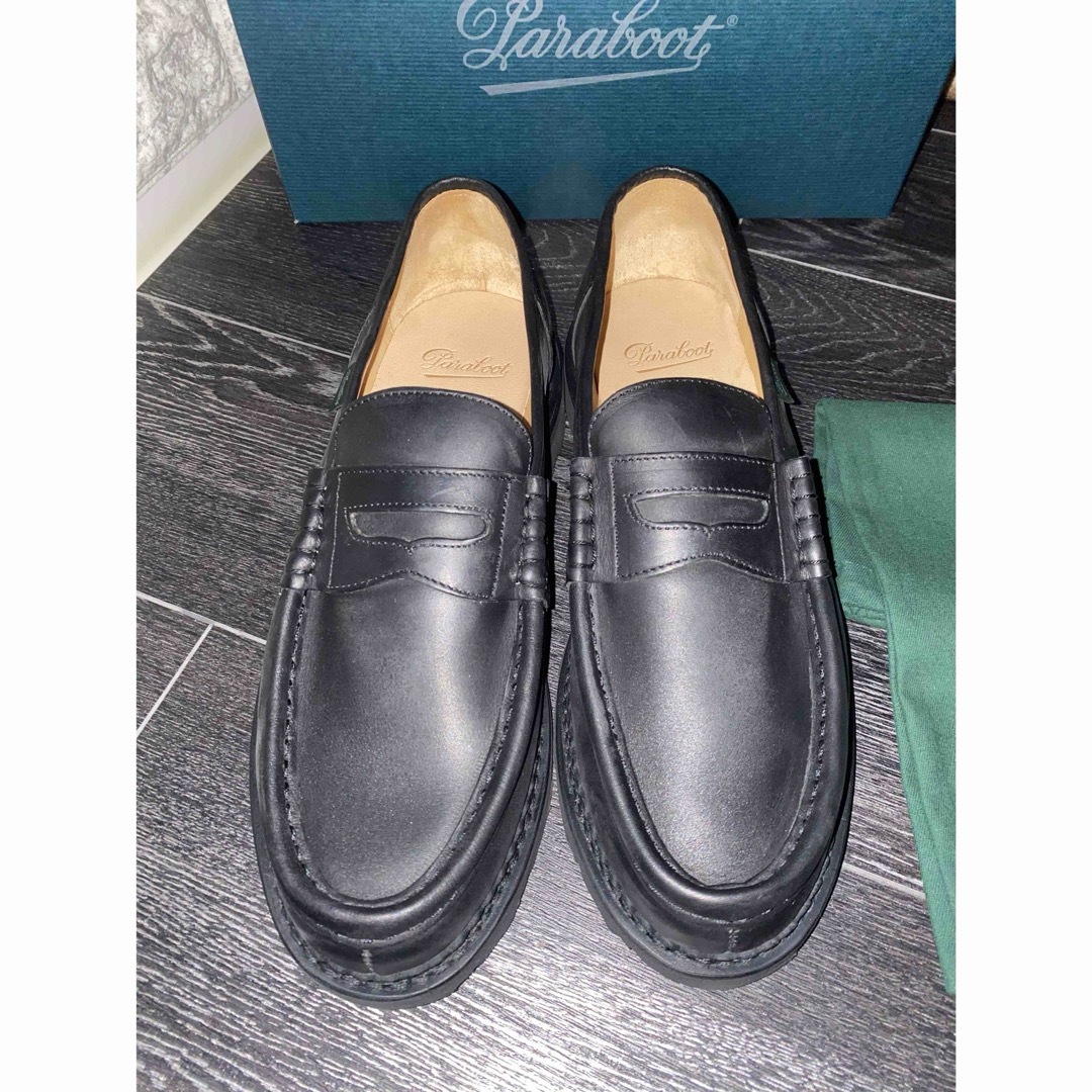 Paraboot(パラブーツ)のPARABOOT パラブーツ REIMS MARCHE ローファー  ブラック メンズの靴/シューズ(ドレス/ビジネス)の商品写真