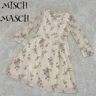 ミッシュマッシュ(MISCH MASCH)のMISCH MASCH ミッシュマッシュ ☆ 花柄ワンピース Mサイズ(ひざ丈ワンピース)