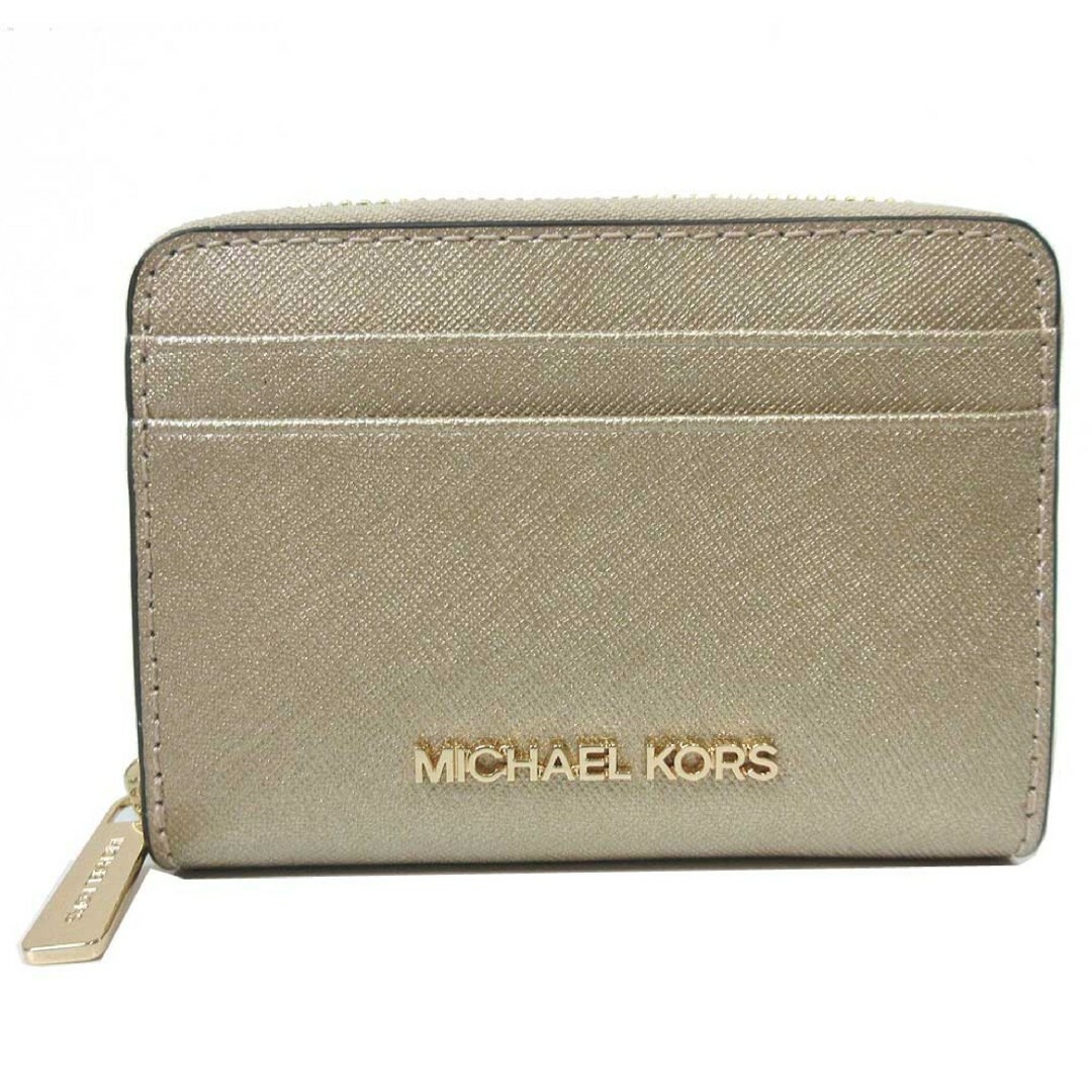 Michael Kors - マイケルコース カードケース 35H1GTVD2M PALE GOLDの