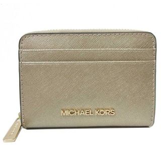 マイケルコース(Michael Kors)のマイケルコース カードケース 35H1GTVD2M PALE GOLD(名刺入れ/定期入れ)