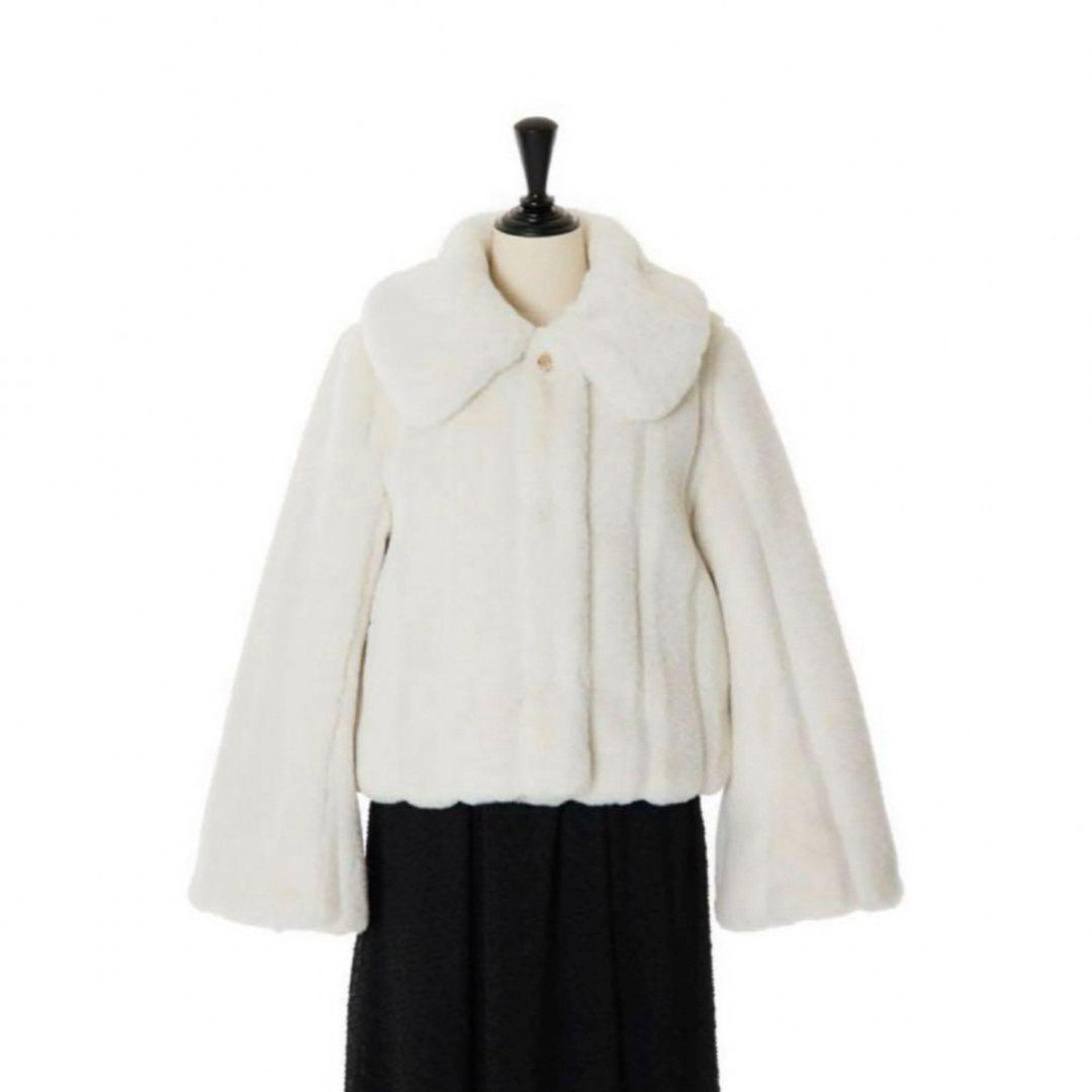 Herlipto Winter Love Faux Fur Coat ホワイト Herlipto Winter Love Faux Fur Coat ホワイト