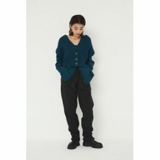 bLkbyブラック バイ マウジー  piping fleece pants