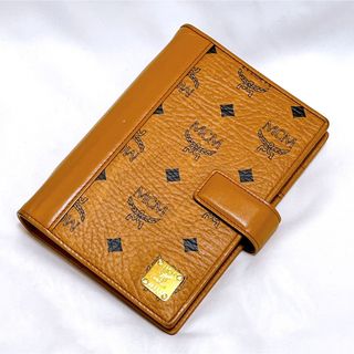 MCM - MCM システム手帳カバー 6穴 貴重 キャメル