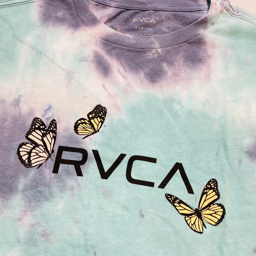 RVCA(ルーカ)の新品ルーカRVCAオーバーサイズTシャツS人気1点のみです！送料無料 レディースのトップス(Tシャツ(半袖/袖なし))の商品写真