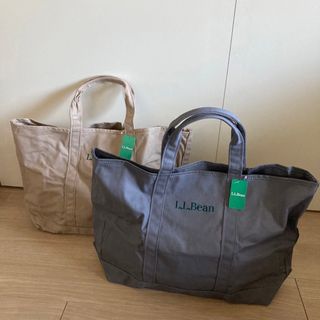 L.L.Bean - 【新品・タグ付き】L.L.Bean  グローサリートート　ベージュ　プラチナム