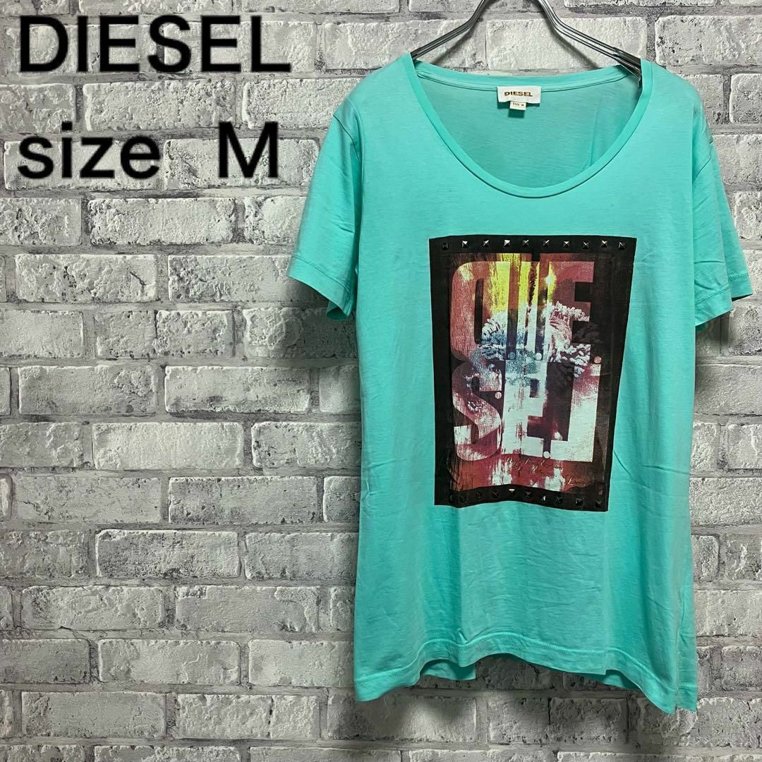 DIESEL(ディーゼル)の【DIESEL】ディーゼル Tシャツ Mサイズ お洒落 レディースのトップス(Tシャツ(半袖/袖なし))の商品写真