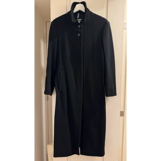 Jil Sander - JIL SANDER ジャージウールロングステンカラーコート