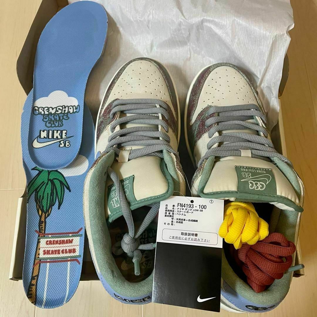 【新品】Crenshaw Skate Club Nike SB Dunk Low メンズの靴/シューズ(スニーカー)の商品写真