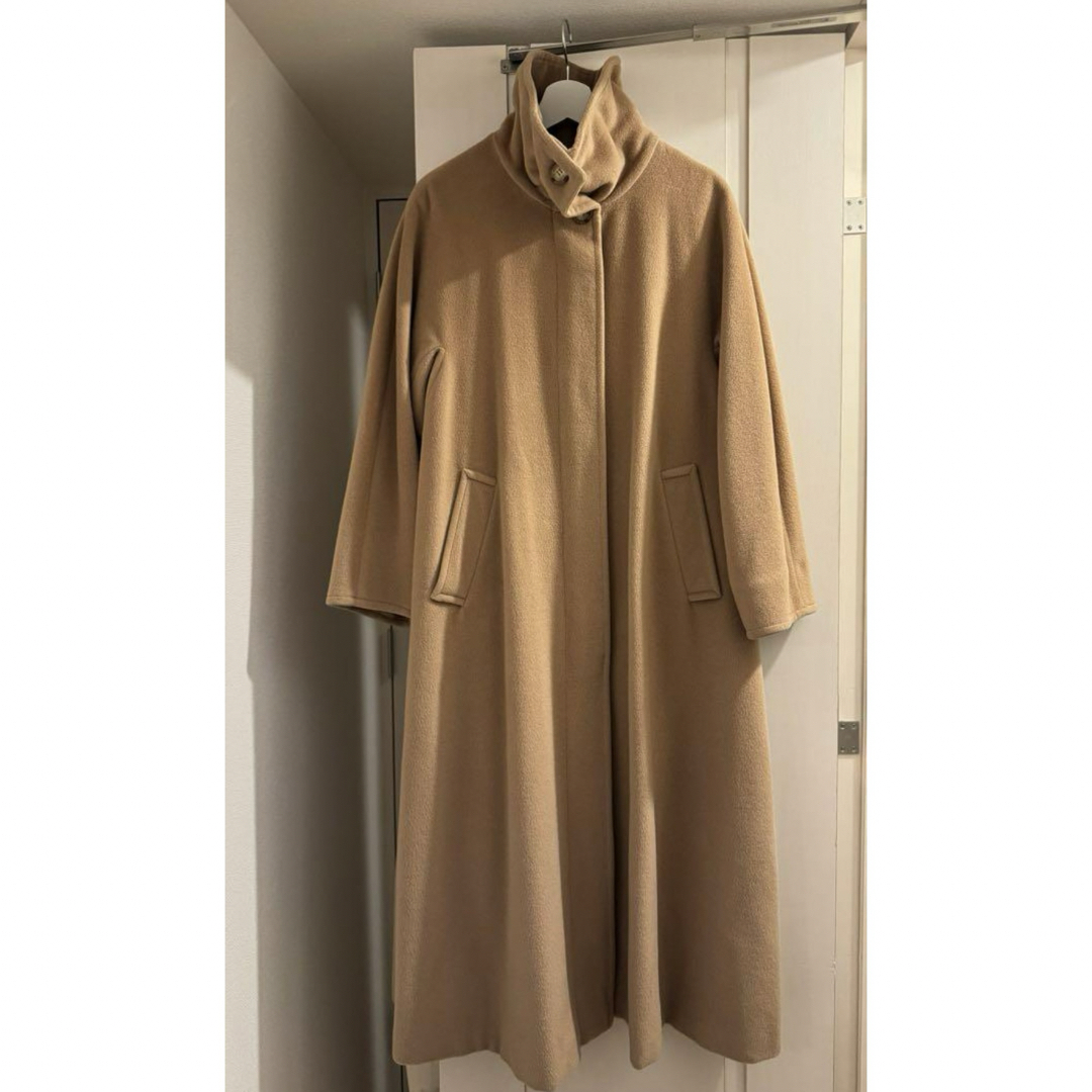 Max Mara(マックスマーラ)のMAX MARA ウールロングコート レディースのジャケット/アウター(ロングコート)の商品写真