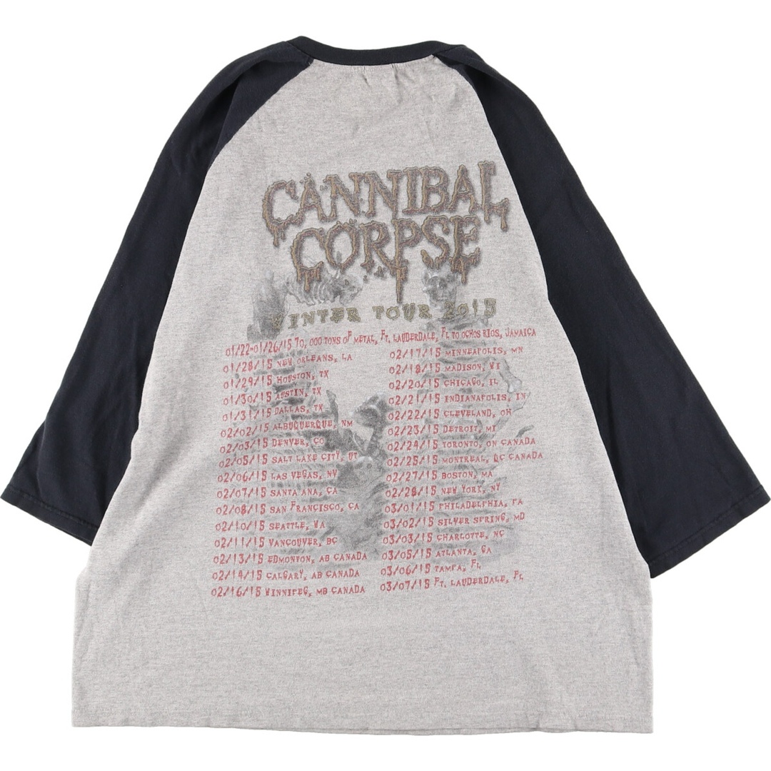 Anvil - 古着 アンビル Anvil CANNIBAL CORPSE カンニバルコープス 七