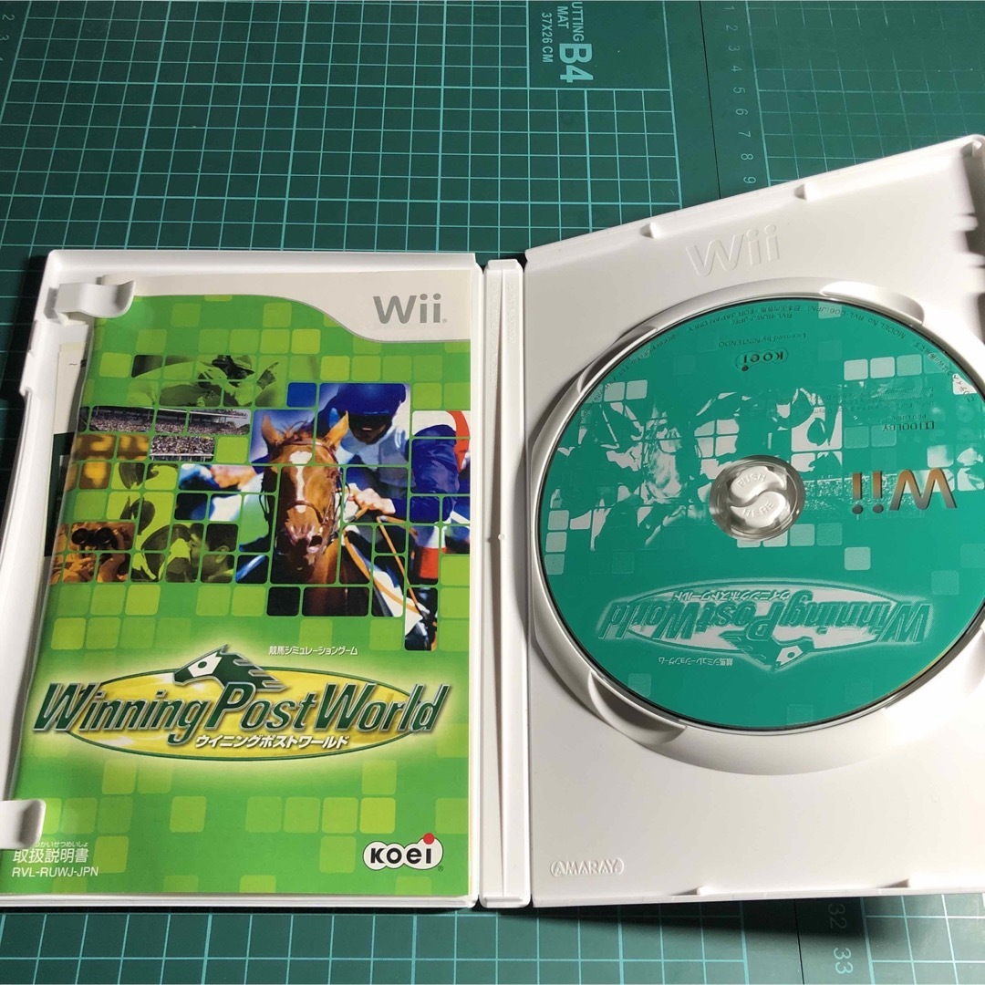 Wii(ウィー)の競馬Wiiのセット エンタメ/ホビーのゲームソフト/ゲーム機本体(家庭用ゲームソフト)の商品写真