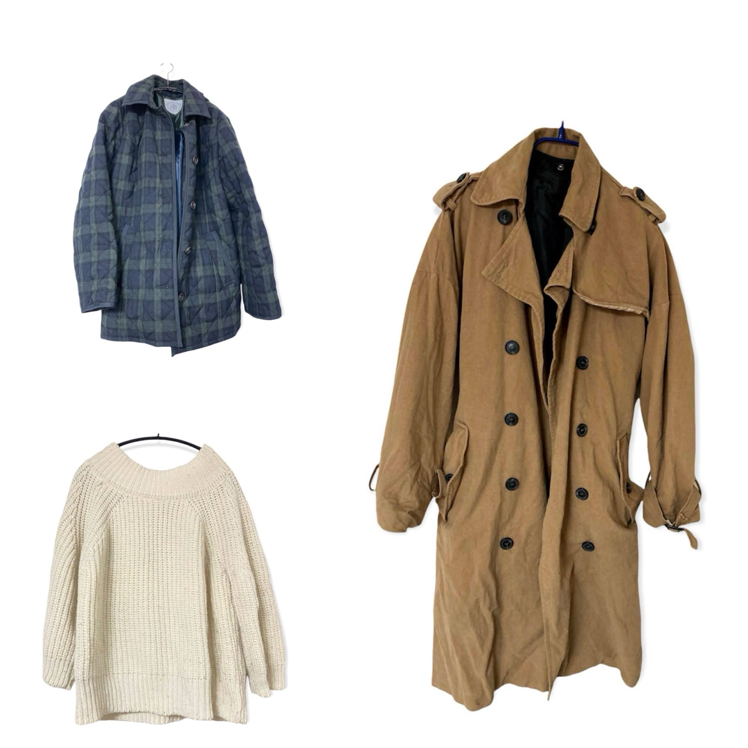 【SALE!】レディース まとめ売り 3点 ジャケット シャツ トップス コート レディースのレディース その他(セット/コーデ)の商品写真