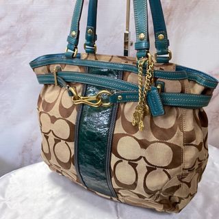 コーチ(COACH)の【coach】シグネチャーキャンバス トートバッグ (トートバッグ)