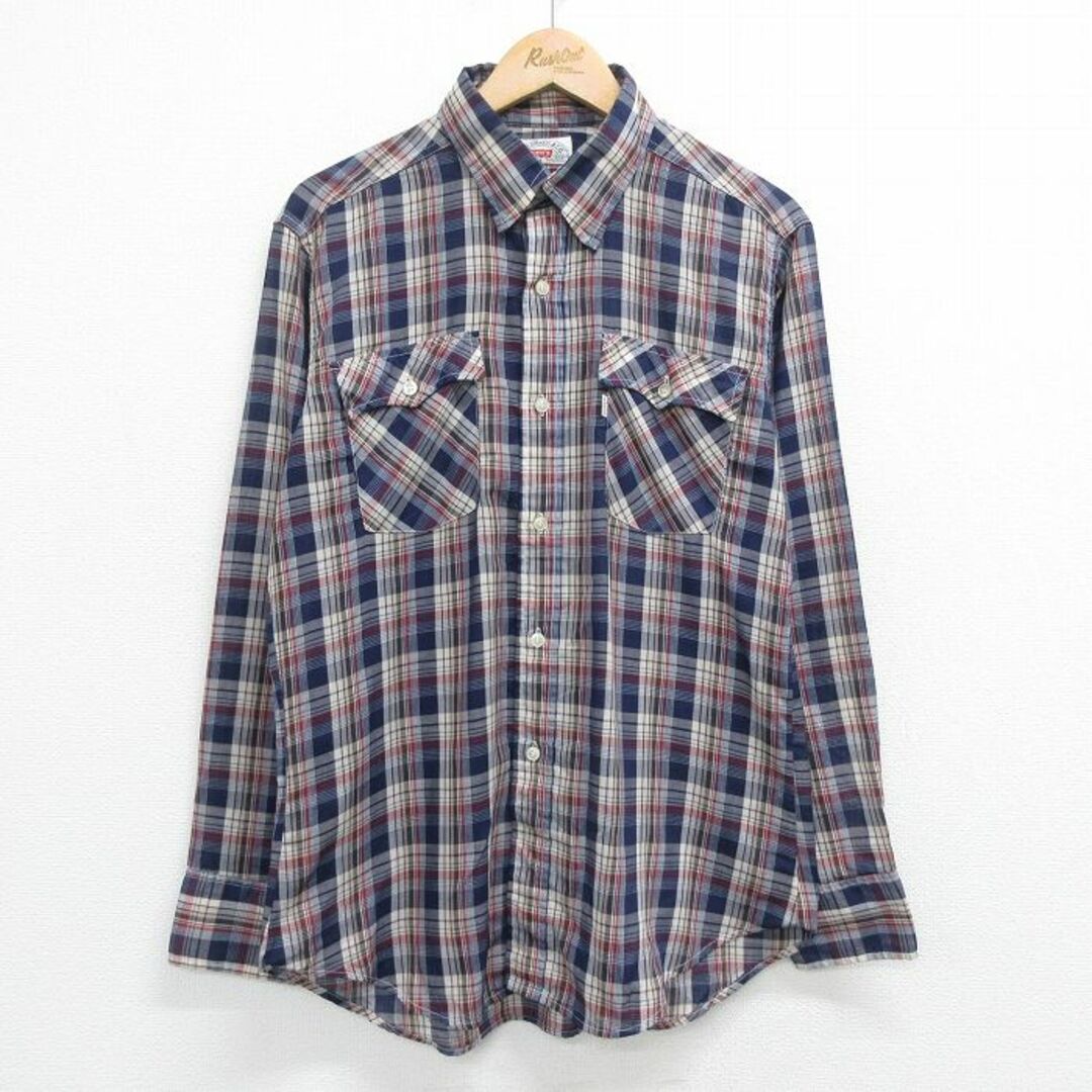 Levi's - L☆古着 リーバイス Levis 長袖 ブランド シャツ Levi's - L☆古着 リーバイス Levis 長袖 ブランド シャツ