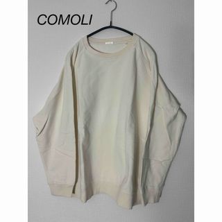 コモリ(COMOLI)のCOMOLI インレイ起毛　長袖クルー(スウェット)