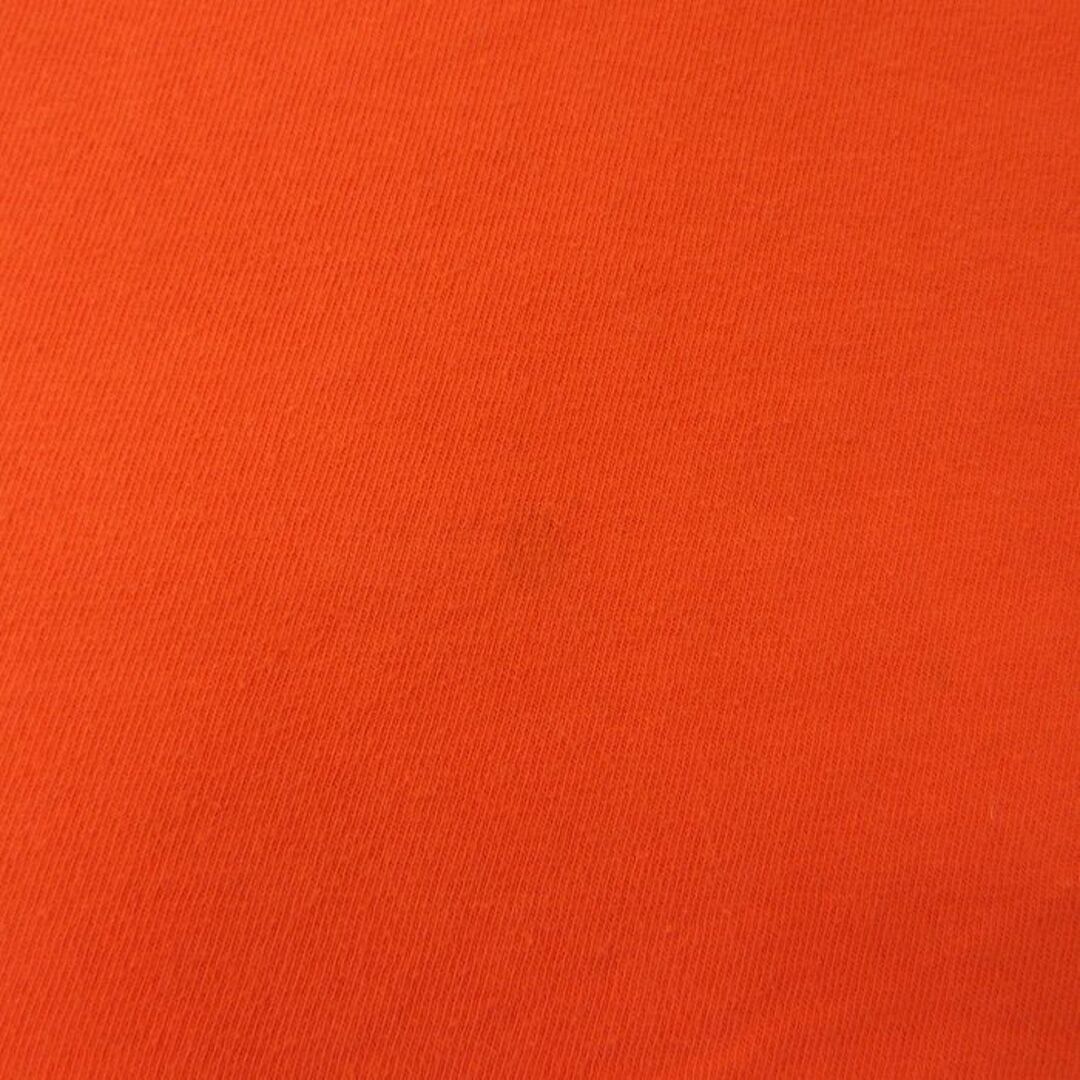 NAUTICA(ノーティカ)のXL★古着 ノーティカ NAUTICA 半袖 ビンテージ ブランド Tシャツ メンズ 90年代 90s ビッグロゴ 大きいサイズ コットン クルーネック USA製 オレンジ 23aug22 中古 メンズのトップス(Tシャツ/カットソー(半袖/袖なし))の商品写真
