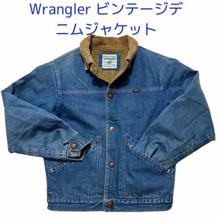 ラングラー(Wrangler)のWranglerビンテージデニムジャケットSサイズ(Gジャン/デニムジャケット)