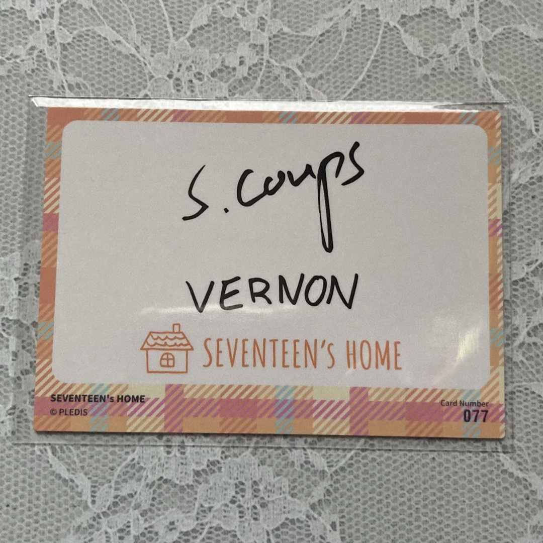 SEVENTEEN(セブンティーン)のSEVENTEEN エスクプス バーノン HOME ペアトレカ エンタメ/ホビーのCD(K-POP/アジア)の商品写真