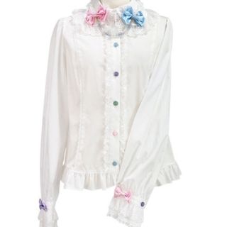 angelic pretty カラフルネックレスブラウス