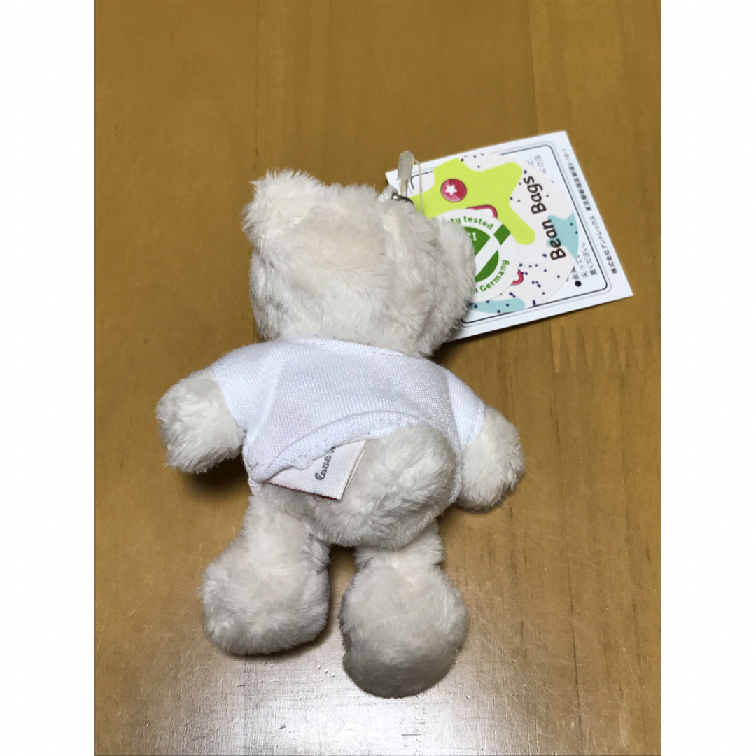 NICI(ニキ)のNICI キーリング/ラブベア I LOVE NICI Ｔシャツ 10㎝ レディースのファッション小物(キーホルダー)の商品写真