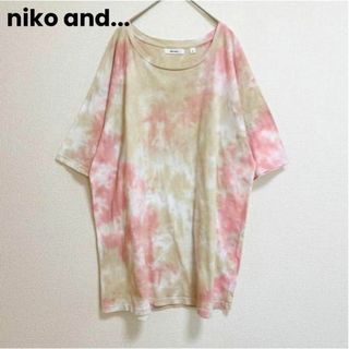 ニコアンド(niko and...)のst192 niko and... ニコアンド 半袖Tシャツ トップス綿100%(カットソー(半袖/袖なし))