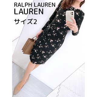 ラルフローレン(Ralph Lauren)の【junko1013cs様✨】ラルフローレン✨サイズ2✨美シルエットワンピース(ひざ丈ワンピース)