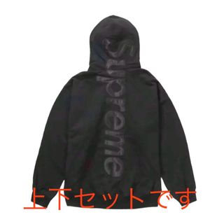 シュプリーム(Supreme)のSupreme Satin Applique Hooded パーカーセットアップ(スウェット)