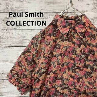 ポールスミスコレクション(Paul Smith COLLECTION)のPaul Smith COLLECTION 花柄半袖シャツ 個性派 お洒落 派手(シャツ)