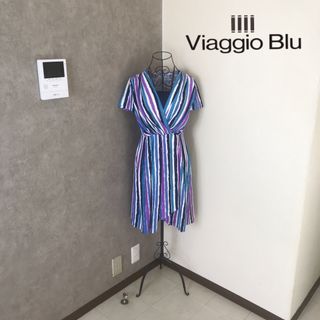 VIAGGIO BLU - ビアッジョブルー♡1度着用　ワンピース 