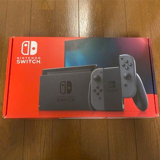 ニンテンドースイッチ(Nintendo Switch)の美品 「Nintendo Switch グレー」 バッテリー強化モデル(家庭用ゲーム機本体)