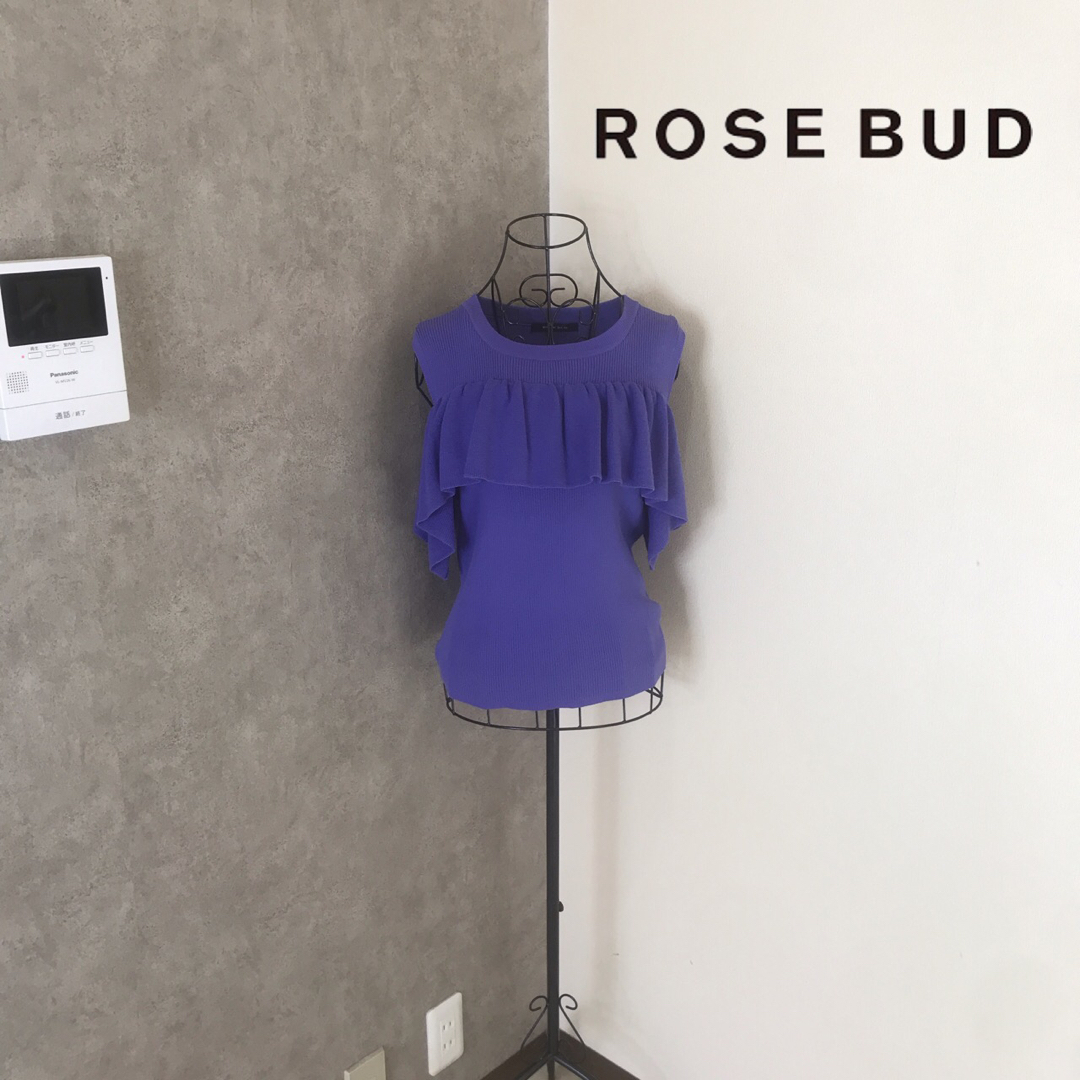 ROSE BUD(ローズバッド)のローズバッド♡1度着用　カットソー レディースのトップス(カットソー(半袖/袖なし))の商品写真