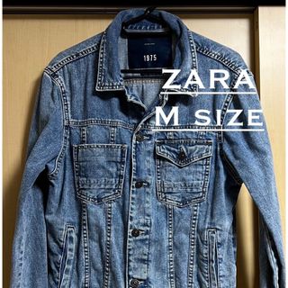 ザラ(ZARA)のZARA ザラ Ｇジャン デニムジャケット インディゴブルー メンズ Mサイズ(Gジャン/デニムジャケット)