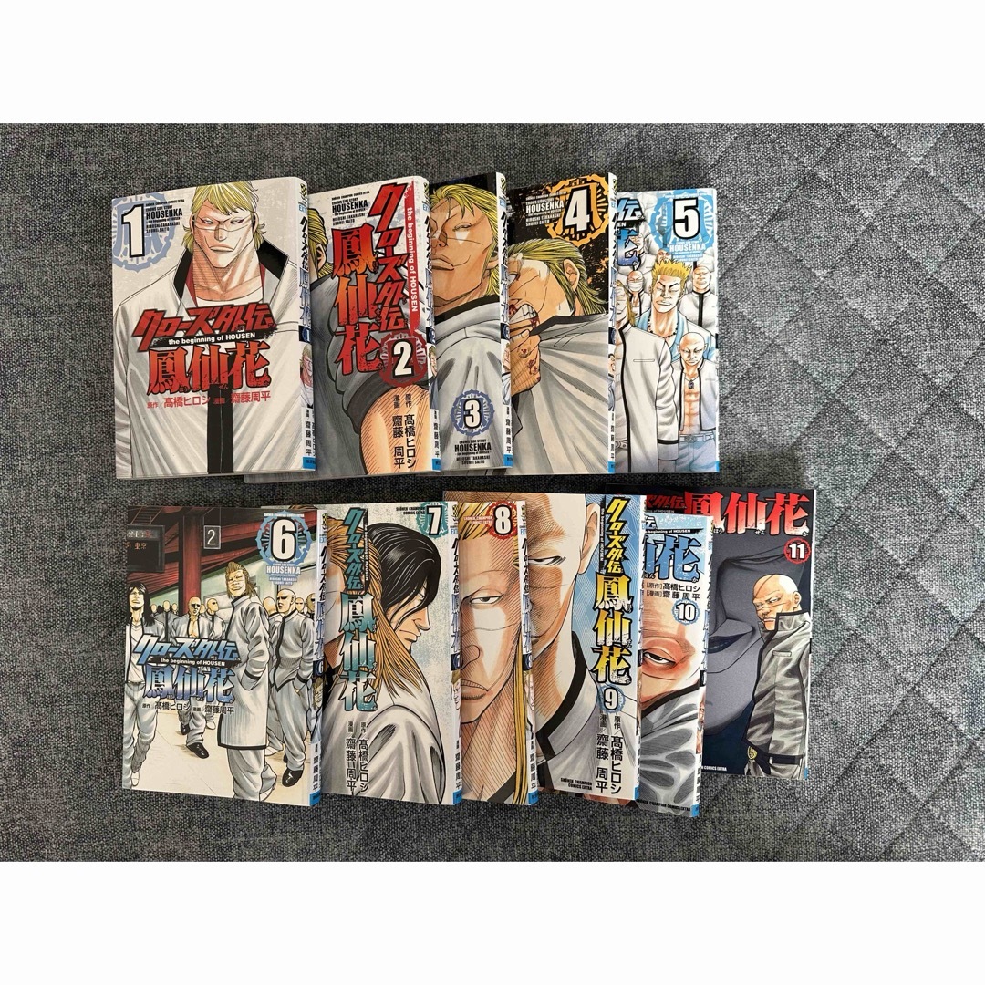 秋田書店(アキタショテン)のクローズ外伝 鳳仙花 1〜11巻 エンタメ/ホビーの漫画(少年漫画)の商品写真