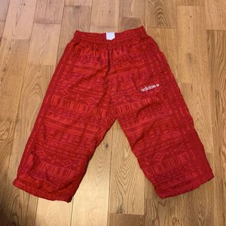 adidas - ハーフパンツ　赤　adidas S 美品