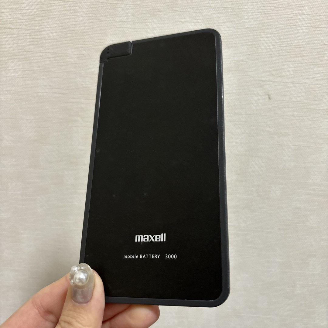 maxell(マクセル)のmaxell モバイルバッテリー スマホ/家電/カメラのスマートフォン/携帯電話(バッテリー/充電器)の商品写真