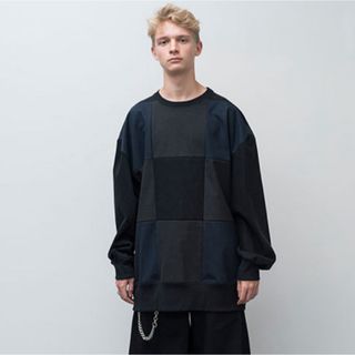 lad musician スウェット　プルオーバー　17ss オーバーサイズ