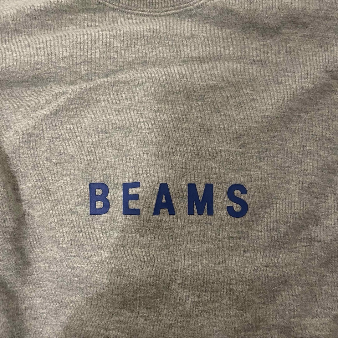 BEAMS(ビームス)の【美品】BEAMS ビームス　スウェット　トレーナー　グレー　1点限り！ メンズのトップス(スウェット)の商品写真