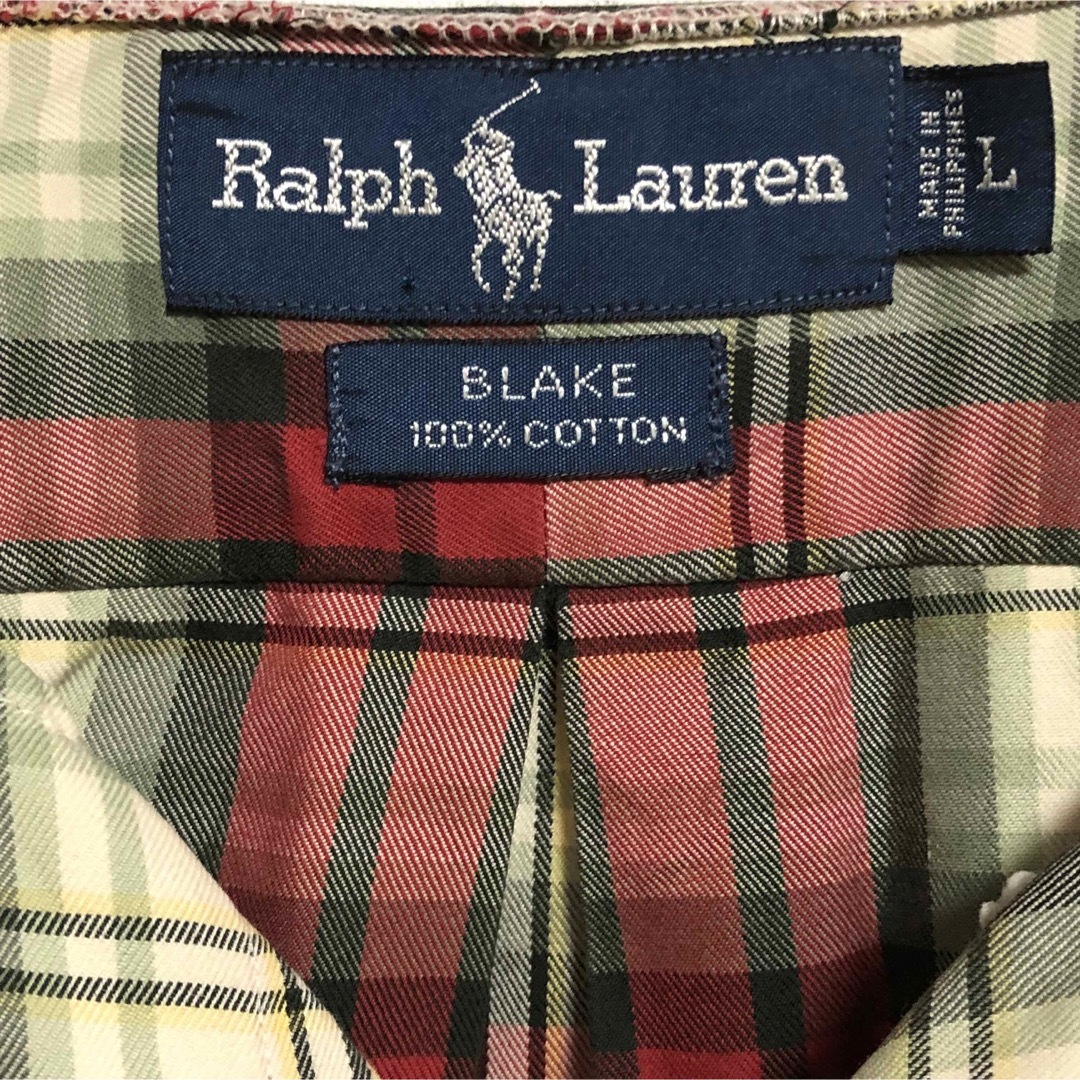 Ralph Lauren(ラルフローレン)のラルフローレン POLO RALPH LAUREN チェックシャツ リメイク レディースのトップス(シャツ/ブラウス(長袖/七分))の商品写真