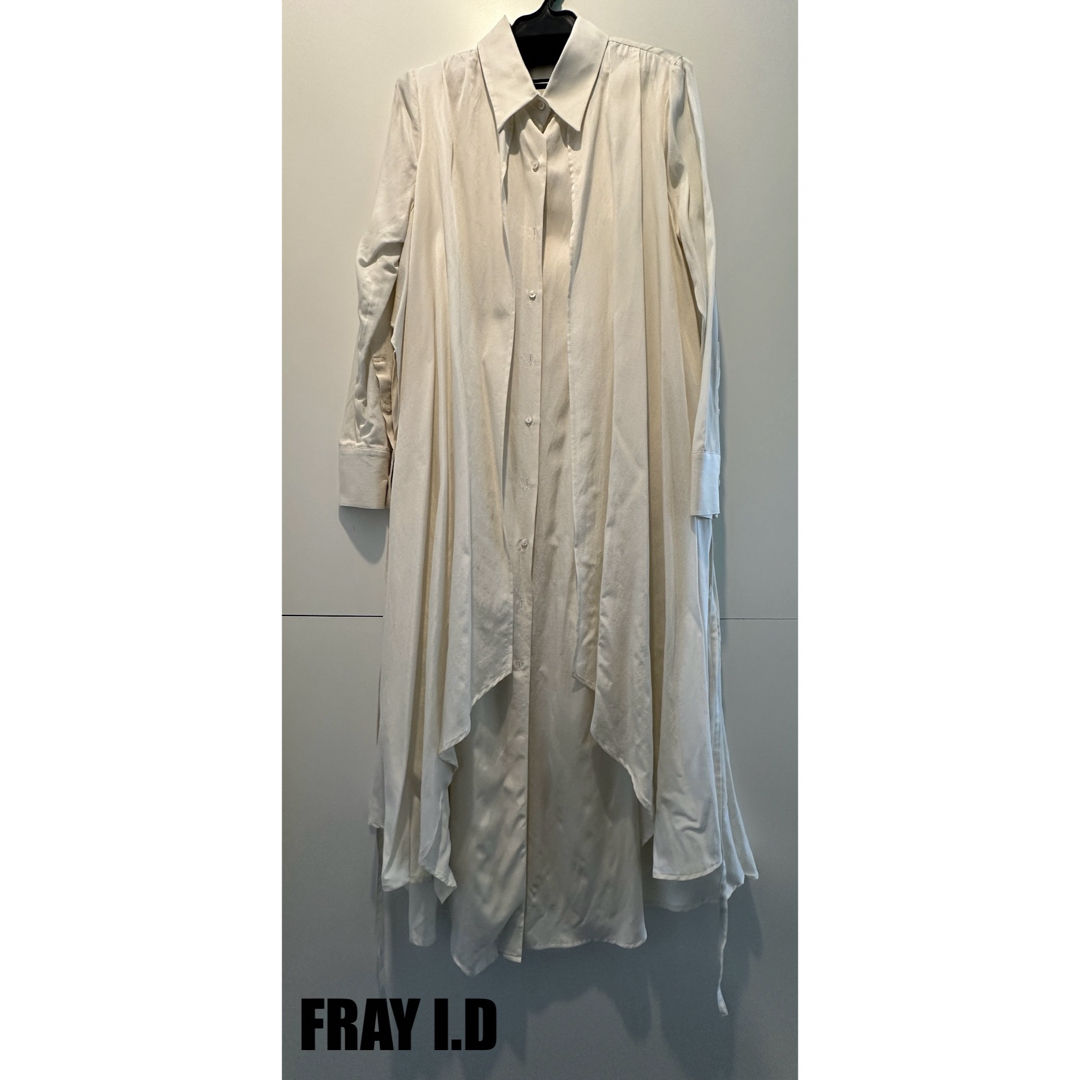 FRAY I.D(フレイアイディー)の【新品.未使用.タグ付】FRAY I.D フレイアイディーロングシャツワンピース レディースのワンピース(ロングワンピース/マキシワンピース)の商品写真