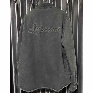 シュプリーム(Supreme)のSupreme デニムシャツ シェルパフリースライナー 2018FW(Gジャン/デニムジャケット)