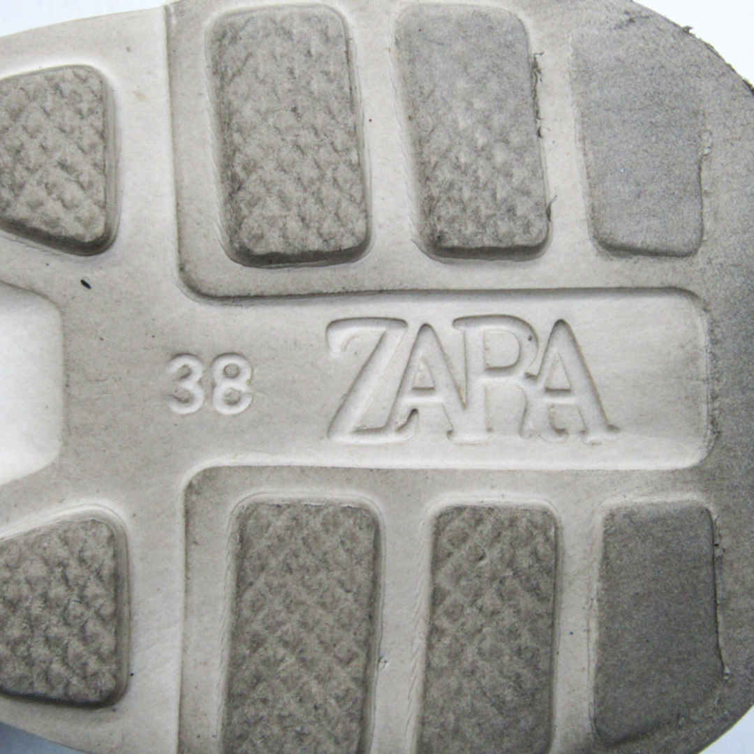 ZARA(ザラ)のザラ ダッドスニーカー チャンキー プリムソール 厚底 シューズ 靴 レディース 38サイズ ベージュ ZARA レディースの靴/シューズ(スニーカー)の商品写真