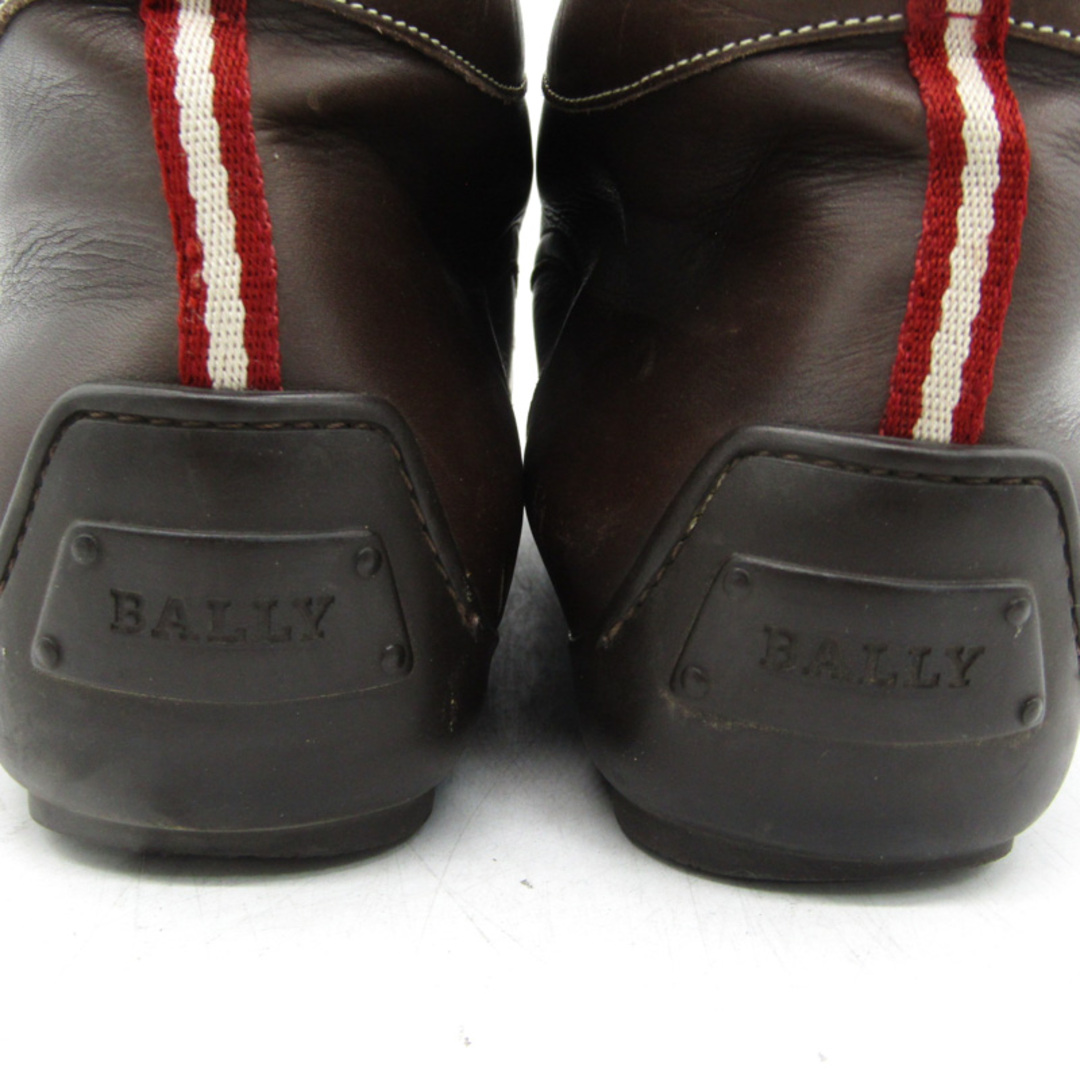 Bally(バリー)のバリー モカシン ブーツ レザー スニーカー ブランド シューズ 靴 レディース EU 38サイズ ブラウン BALLY レディースの靴/シューズ(スニーカー)の商品写真