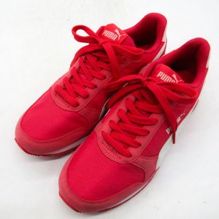 プーマ(PUMA)のプーマ スニーカー ローカット STランナー 365293 靴 シューズ 赤 レディース 24サイズ レッド PUMA(スニーカー)