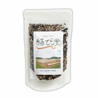 自然栽培 天日干し 結び米（黒米）(150g)無肥料無農薬☆別名、薬米♪(米/穀物)