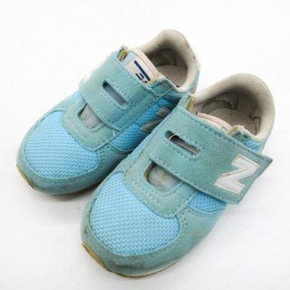 ニューバランス(New Balance)のニューバランス スニーカー ローカット KV220BFI 靴 シューズ キッズ女の子用 キッズ 男の子用 14サイズ ブルー NEW BALANCE(スニーカー)