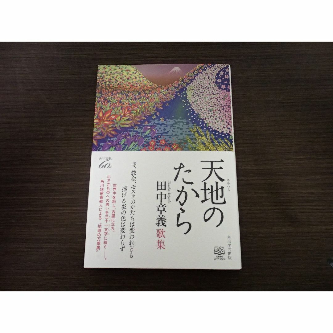 角川書店(カドカワショテン)の天地のたから （歌集）　田中章義 角川学芸出版 エンタメ/ホビーの本(文学/小説)の商品写真