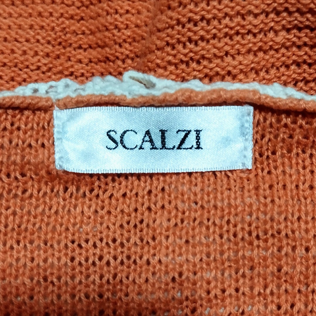 【 SCALZI 】可愛いオレンジのトップス レディースのトップス(カットソー(半袖/袖なし))の商品写真