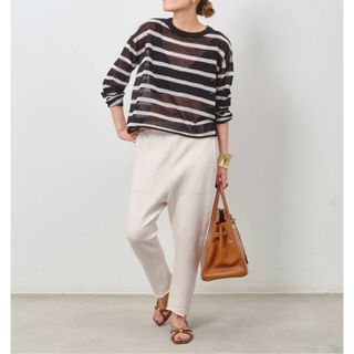 アパルトモンドゥーズィエムクラス(L'Appartement DEUXIEME CLASSE)のL'Appartement Sarrouel Sweat Pants サイズ36(カジュアルパンツ)