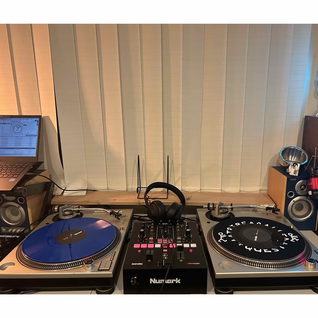 Technics(テクニクス)の初心者DJ５点セット！Technics タンテ　NUMARK AIAIAI付き 楽器のDJ機器(その他)の商品写真